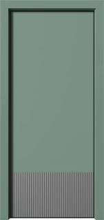Экошпон с фрезеровкой Zero 39 песочный блеск металлик 1057-9
